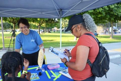 Support at a Traffic Safety Event
